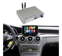 Módulo CarPlay Inalámbrico Android Auto para Mercedes Benz Sistema NTG 5.0 Clase A B C E V GLA CLA GLC GLE CLS I Kit de Conversión I Compatible Mirrorlink y Funciones de Fábrica