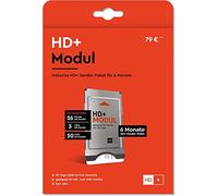 Módulo Ci+ Incl. HD+ Tarjeta para 6 Meses de programas HD+, Solo para receptores Sat y televisores con la Interfaz Ci+