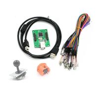 Módulo codificador 2 Jugadores Xin Mo Dual Arcade Gmae Codificador USB Impresión Ps3 Pc Stick Board Controlador De Botón De Joystick De Retardo Cero(Wiring A)