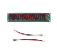 Módulo Contador De Visualización De Frecuencia De Precisión Lectura De 8 LED 0 1~2400 MHz para Proyectos Electrónicos Y Herramienta De Medición De Frecuencia Industrial Industrial