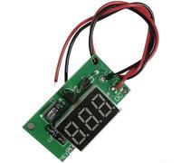 Módulo contador digital de 3 dígitos con acumulación de memoria, grabadora de tiempos de encendido DC 3.3V-30V, pantalla LED roja para pruebas industriales