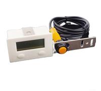 Módulo contador digital para automatización industrial - Pantalla LCD de 5 dígitos, rango de conteo 0-99999, frecuencia 20, proximidad de inducción magnética