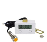 Módulo contador electrónico BEM de 5 dígitos para sistemas industriales PLC, interruptor de proximidad de inducción con rango de conteo 0-99999, alimentado por batería, 61×3