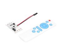 Módulo Controlador de Farola Solar, Brillo Ajustable, Fibra de Vidrio ABS, Control Remoto, Función de Sincronización, Uso en Exteriores