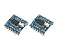 Módulo controlador de motor dual TB6612FNG para Arduino Robotics - Placa controladora H-Bridge DC Stepper 1.2A para PWM Control Blue PCB 21x19mm