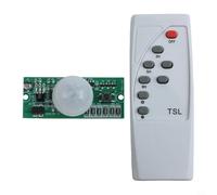Módulo controlador de panel solar con control remoto para luces LED de cadena de luces al aire libre lámpara de jardín placa de circuito 105x40mm