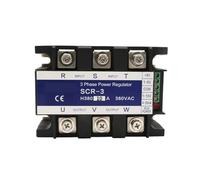 Módulo controlador de potencia regulador voltaje trifásico 10A SCR-10A 380V señal Control 1-10V 4-20mA 1-5V