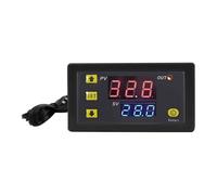 Módulo controlador de temperatura digital, sonda impermeable para modos de calefacción y refrigeración precisos, control de alta precisión con