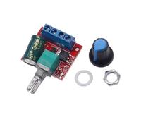Módulo controlador de velocidad de motor CC de 5 A, 90 W, PWM, 12 V, CC-CC, 4,5 V-35 V, regulador de velocidad ajustable, interruptor de 24 V, juego de 6 unidades (1 unidad)