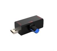 Módulo controlador de ventilador USB con regulador de volumen de flujo de agua, reductor de ruido de varios pasos para bombas de refrigeración de bricolaje PC silenciosas