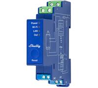Módulo Controlador Dimmer Wi-Fi/Bluetooth c/ Medidor de Consumo de Energía p/ Riel DIN - Shelly Pro Dimmer 0/1-10V PM