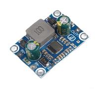 Módulo convertidor DC Boost 5A, regulador de voltaje automático de 4.2 V a 28 V, fuente de alimentación ajustable de 5 V 12 V 24 V para bricolaje (fijo 24 V)