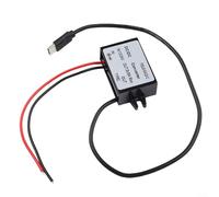 Módulo convertidor de CC CC impermeable, 12 V, 24 V a 5 V, 5 A, 25 W, USB C, adaptador de electrónica marina IP68 para fuente de alimentación de cámara de salpicadero, GPS para camión