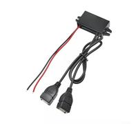 Módulo convertidor de energía dual del coche del USB de 12V a 5V, transductor eficiente de DC-DC para la grabadora de conducción, TV LCD, publicidad de taxi, reproductor de MP3, Talkie