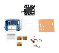 Módulo convertidor de Fuente de alimentación Reductor de CC CC Ajustable, 5,5-30 V a 0,5-30 V, 6 A, regulador de Voltaje Boost con Pantalla LCD, Ventilador de refrigeración y