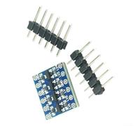 Módulo convertidor de nivel lógico de 4 canales bidireccional de 3,3 V a 5 V para I2C para spi UART - Placa traductora de voltaje con protección de polaridad inversa (4 canales)