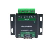 Módulo Convertidor de Puerto Serie de Conversión de Señal de Aislamiento de Industrial RS232 422/485 PRO con Carcasa de Metal DST244P-AA