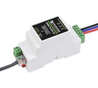 Módulo convertidor Ethernet RS485 a RJ45, servidor serie RS485 industrial, TCP/IP a módulo serie, puerta de enlace Modbus, fuente de alimentación de 6 ~ 36 V, soporte de montaje en riel