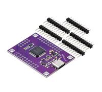 Módulo convertidor multicanal USB a serie con protocolos completos para UART SPI I2C RS232 RS485 RS422 en controles industriales USB a serie convertidor de interfaz que cuatro independientes