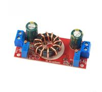Módulo convertidor reductor DC-DC de 10 A, entrada 4-32V salida 1.2-32V controlador LED de corriente de voltaje ajustable, 98% de alta uente de alimentación síncrona para carga solar