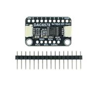 Módulo DAC6578 de alta precisión, 8 canales, 10 bits, adaptador de conversión digital a analógico, reemplazo de bajo ruido, programable