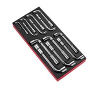 Envío gratis modulo de 13 llaves de pipa abiertas metricas facom ogv para moto