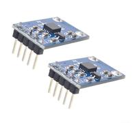 Módulo de aceleración de 3 ejes para ADXL335, sensor de ángulo de gravedad de inclinación de alimentación de baja potencia 3-5V con salida analógica ± 3g Rango de medición para sistemas integrados