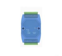 Módulo de adquisición de señal de 8 canales que convierte señales analógicas de 4-20 mA y 0-5 V a interfaz RS-485 para uso en sistemas de automatización industrial y control remoto (4-20 mA)
