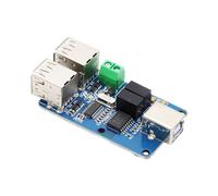 Módulo de aislamiento de voltajes USB con 4 canales protegidos para periféricos de computadora, conectividad industrial USB HUB módulo aislado placa de protección