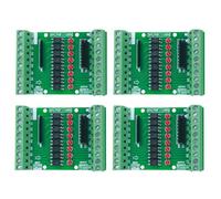 Módulo de Aislamiento para Fotoacoplador, Tarjeta de Aislamiento Optoacoplador, Convertidor de Señal de 8 Canales DC 3.3V 5V PNP NPN, Driver Fotoeléctrico