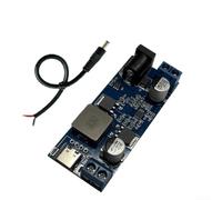 Módulo de alimentación de 5 V convertidor CC-CC con USB-A tipo C para regulación de voltaje estable en proyectos electrónicos de bricolaje (tipo C + cable de 30 cm)