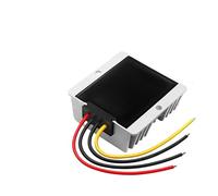 Módulo de alimentación Step Up de 12 V a 28 V CC, convertidor de impulso, inversor de impulso, 3 A, 5 A, 10 A, 12 A, regulador de voltaje para audio impermeable (5 A, aluminio, L)
