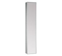 Módulo de armario empotrado emco asis 300, con puerta espejada por ambos lados, 972009913, Color: aluminio/espejo