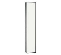 Módulo de armario empotrado emco asis 300, gran compartimento de almacenaje, 972027813, Color: cromo/optiblanco