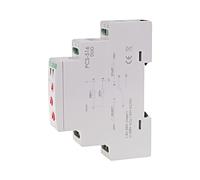 F&F Relé de tiempo PCS-516DUO 1P 8A 0,1s–576h 230V CA/24V CA/CC multifuncional