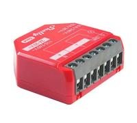 Módulo de Automatización Shelly 1PM Vermelho Wi-Fi Bluetooth Zigbee 16A 240V