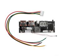 Módulo de banco de energía bidireccional de carga rápida de 65 W y 100 W, placa de circuito compatible con protocolos QC PD VOOC, capacidad de carga del panel solar, regulación de voltaje inteligente