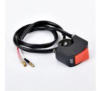 Módulo de Bobina Para ATV Bicicleta Electrónica Scooter Motocicleta Interruptor Pulsador 22mm 12V Botón Encendido/apagado Conector Interruptor Manillar