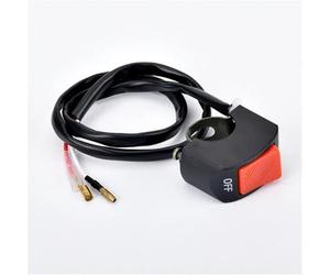 Módulo de Bobina Para ATV Bicicleta Electrónica Scooter Motocicleta Interruptor Pulsador 22mm 12V Botón Encendido/apagado Conector Interruptor Manillar