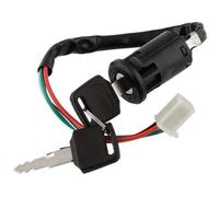 Módulo de Bobina Para Auto Motocross Bicicleta Eléctrica Batería Scooter Interruptor Encendido Universal Tres Cable Alimentación Cerradura Llave