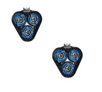Módulo De Cabezal De Afeitadora De Repuesto, Compatible Con Philips S5400, S5077, S5078, S5080, S5081, S7000, S5070, S7310, S9111, SH70, SH90 Y RQ10. Repuestos For Afeitadora.(2pcs)