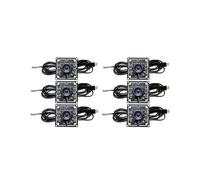 Módulo de Cámara de 6 Piezas de 100 Grados, 1 MP, OV9732, 1280 X 720, Controlador USB Gratuito, Enfoque Manual, con Cable de 3 Metros para