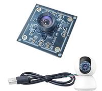 Módulo de cámara HD, módulo de cámara de 1MP, interfaz USB placa de cámara web, detalles más nítidos, flexibilidad mejorada de películas de 15 cm para reconocimiento facial
