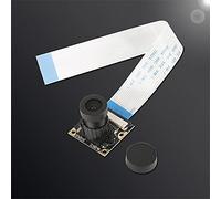 Módulo de Cámara, Módulo de Cámara de 5 Millones de Píxeles, Sensor de 1080p OV5647 Módulo de Vídeo de Visión Diurna/Nocturna con Cable de Repuesto de 72° con Raspberry, Cámaras