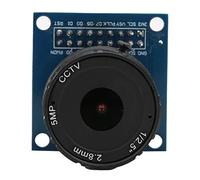 Módulo de cámara OV7670 de 5MP con Soporte metálico Macro CS de 2,8 mm para proyectos de Desarrollo de Bricolaje Calidad de Imagen de Alta definición Tamaño pequeño Diseño de bajo