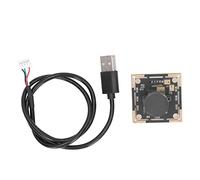 Módulo de cámara Placa de cámara USB HD de 2 MP Gran Angular Campo de visión de 145 ° con micrófonos duales para Aplicaciones integradas de visión Artificial Negro