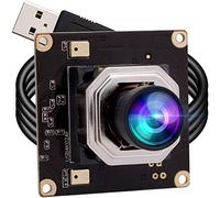 Módulo de cámara USB 4K con enfoque automático con micrófono dual para computadora y Raspberry Pi Mini UVC USB2.0, placa web de 8 MP, cámara industrial de combustión de luz IMX415, cámara de PC