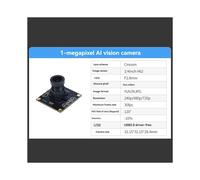 Módulo de Cámara USB de 1MP 720P 120 FOV HD AI Vision Gran Angular Placa Sin Controladores para Raspberry Pi Jetson Robot Car Kit