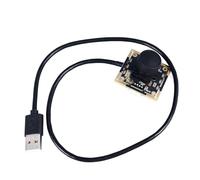 Módulo de Cámara USB de 4MP con Alta Velocidad de Fotogramas, Distorsión de 120°, Micrófonos Digitales Duales, Material PCB