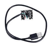 Módulo de Cámara USB de Enfoque Manual Módulo de Cámara Web de Cámara de 0,3 MP Gran Angular de 160° con Placa de Cámara con Cable USB de Distorsión